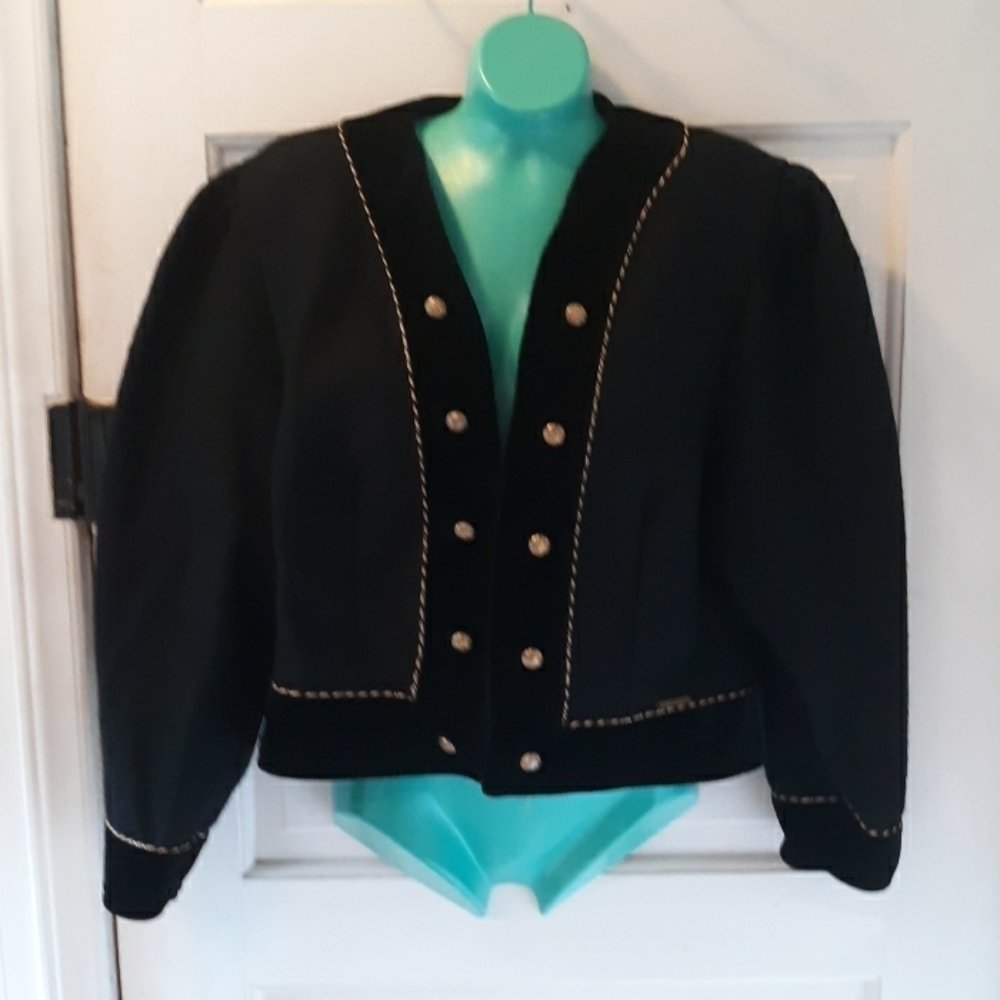 Geiger Australia vintage wool jacket Dark Academia